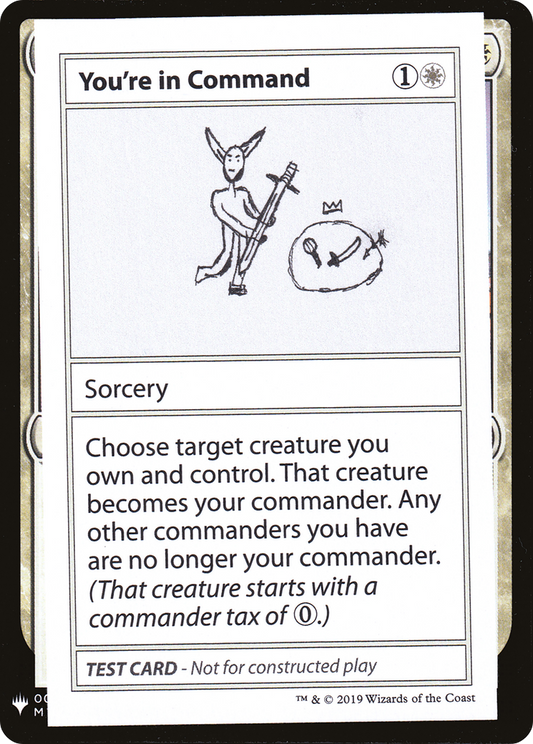You're in Command (CMB1-015)