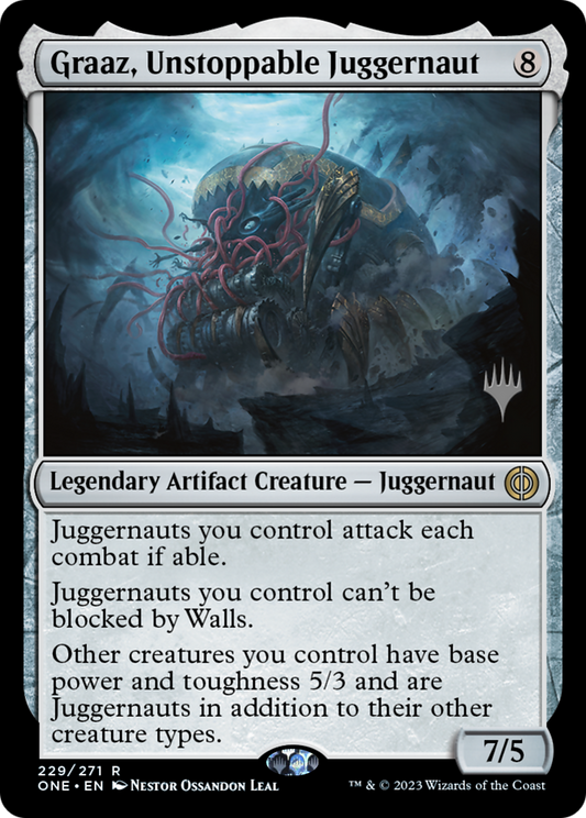 Graaz, Unstoppable Juggernaut (PPONE-229P) (Foil)