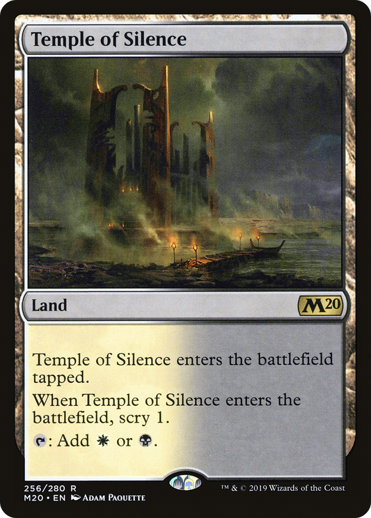 Temple of Silence (M20-256) (Foil)