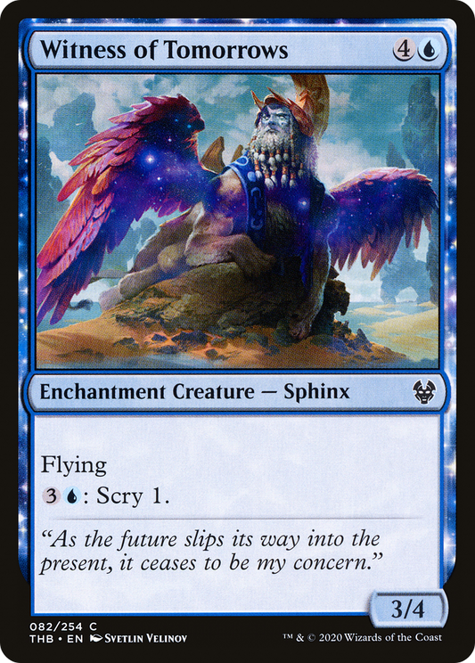 Witness of Tomorrows (THB-082) (Foil)