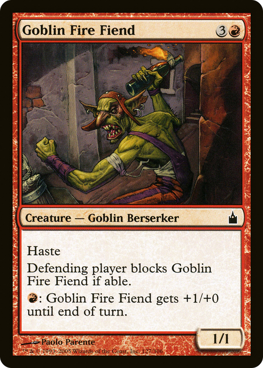 Goblin Fire Fiend (RAV-127) (Foil)