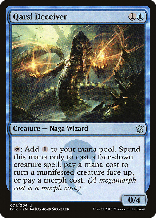 Qarsi Deceiver (DTK-071) (Foil)