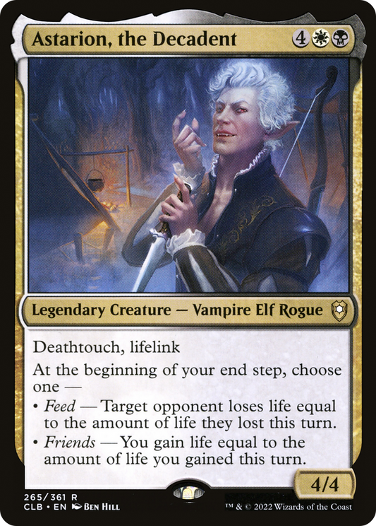 Astarion, the Decadent (CLB-265) (Foil)