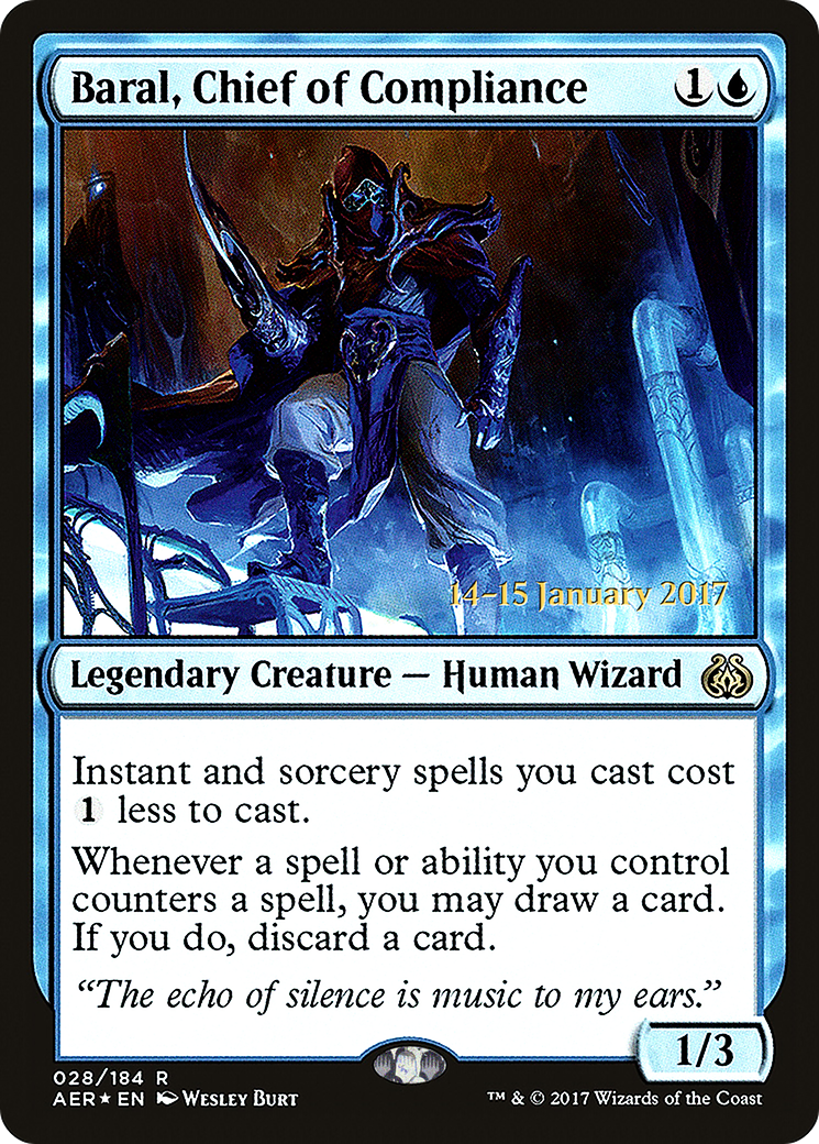 Baral, Chief of Compliance (PRE-28S) (Foil)