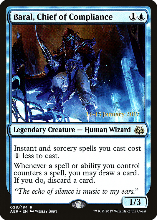 Baral, Chief of Compliance (PRE-28S) (Foil)