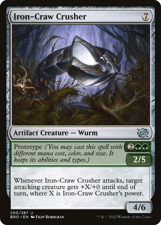 Iron-Craw Crusher (BRO-200) (Foil)