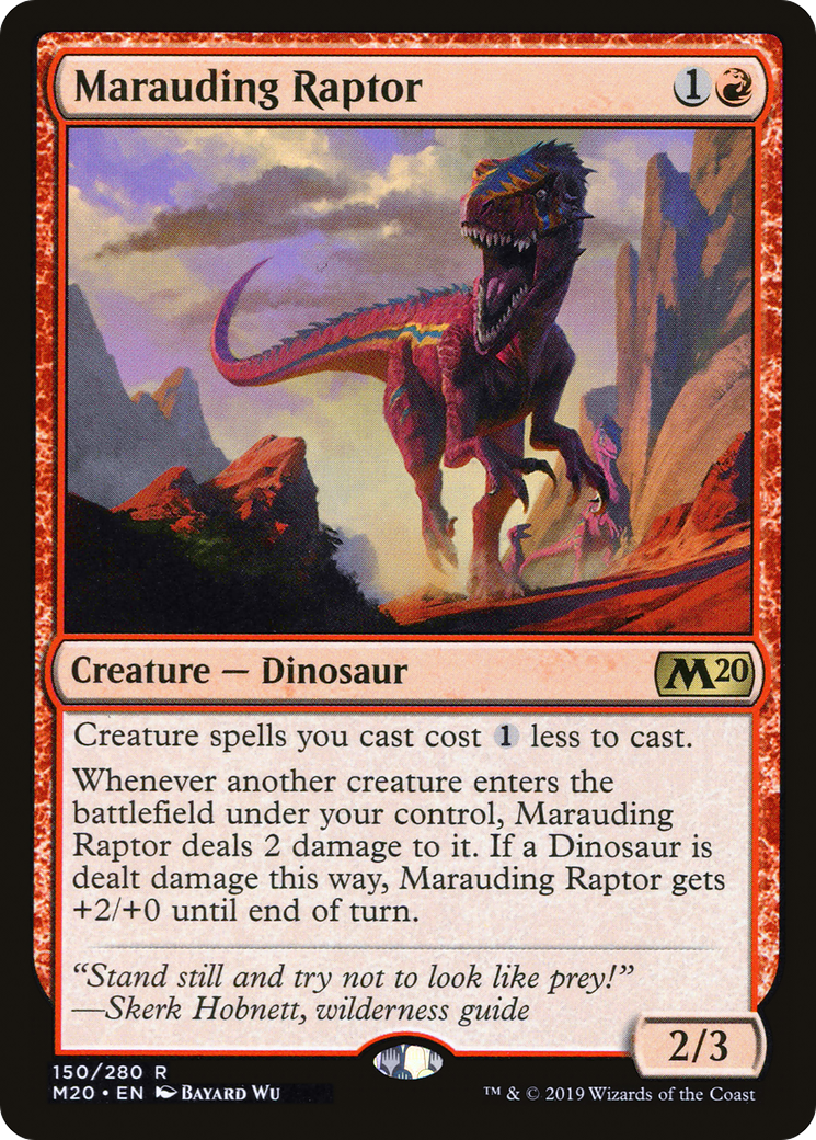 Marauding Raptor (M20-150)