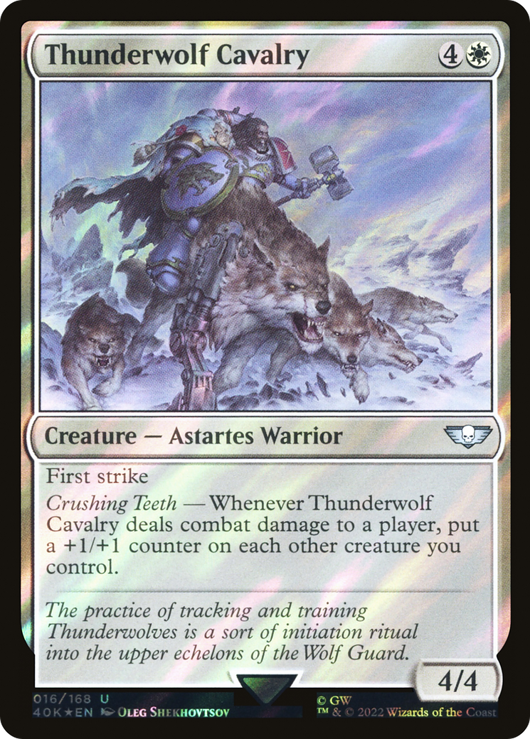 Thunderwolf Cavalry (40K-16★) (Surge Foil)