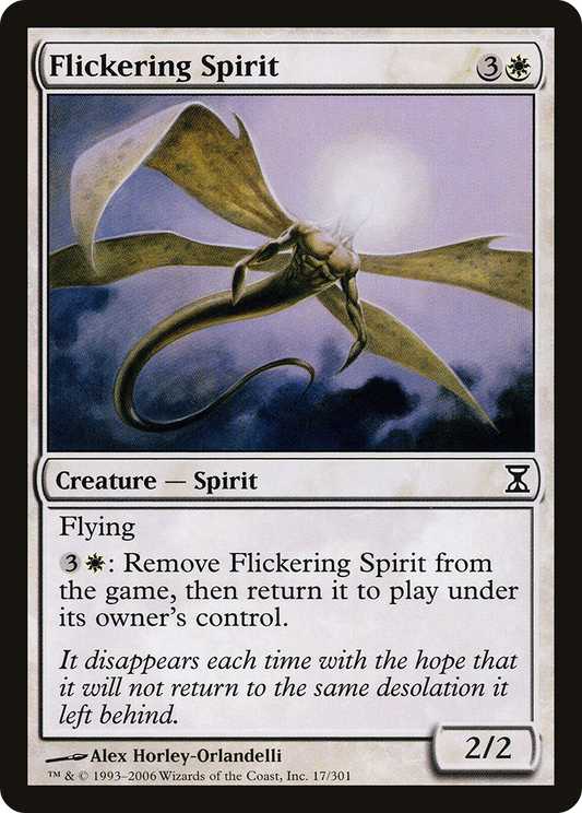 Flickering Spirit (TSP-017) (Foil)