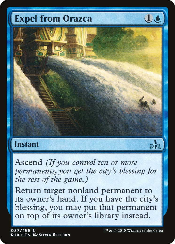 Expel from Orazca (RIX-037)