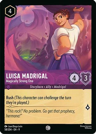 Luisa Madrigal - Magically Strong One (9-058)
