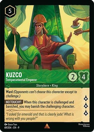 Kuzco - Temperamental Emperor (9-069) (Cold Foil)