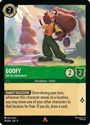 Goofy - Set for Adventure (9-074)