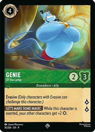 Genie - Of the Lamp (9-076) (Cold Foil)