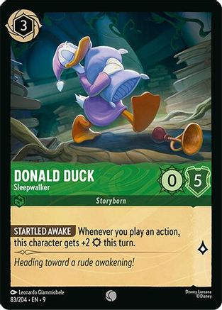 Donald Duck - Sleepwalker (9-083)