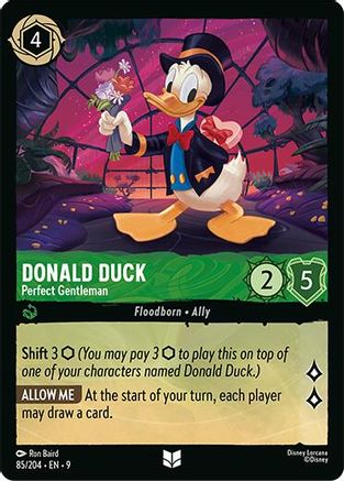 Donald Duck - Perfect Gentleman (9-085)