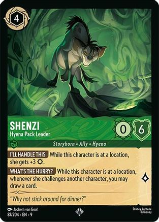 Shenzi - Hyena Pack Leader (9-087)
