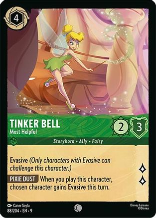 Tinker Bell - Most Helpful (9-088) (Cold Foil)