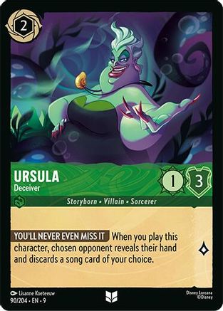 Ursula - Deceiver (9-090) (Cold Foil)
