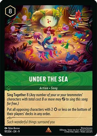 Under the Sea (9-097) (Cold Foil)