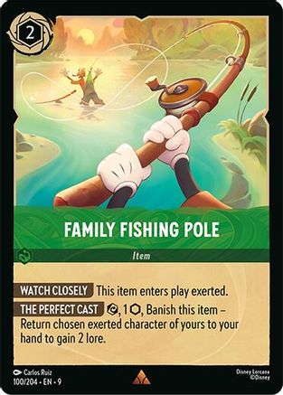 Family Fishing Pole (9-100)