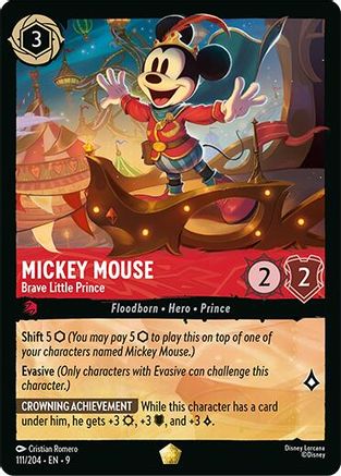 Mickey Mouse - Brave Little Prince (9-111)