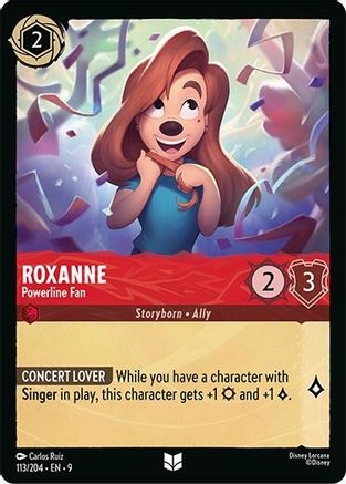 Roxanne - Powerline Fan (9-113)