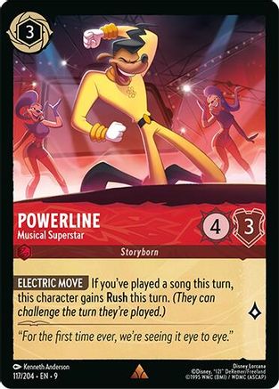Powerline - Musical Superstar (9-117) (Cold Foil)