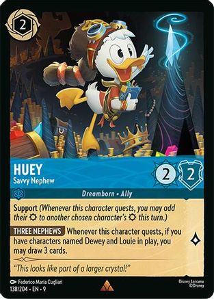 Huey - Savvy Nephew (9-138) (Cold Foil)
