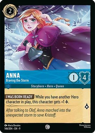 Anna - Braving the Storm (9-146) (Cold Foil)
