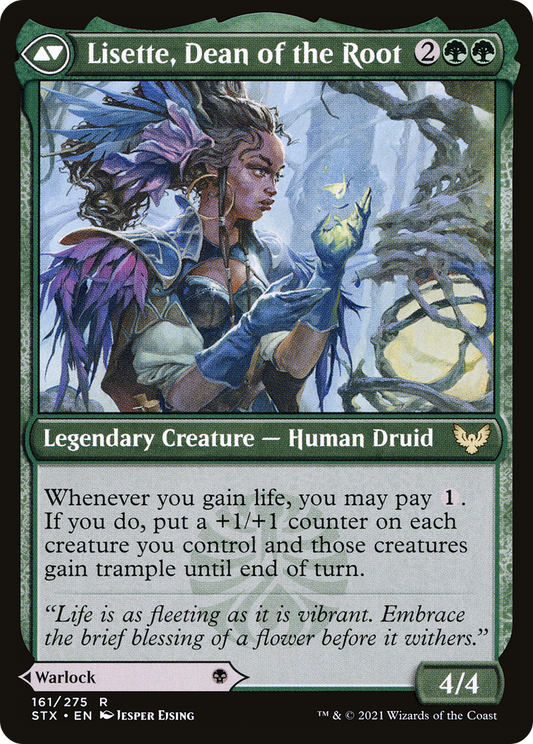 Valentin, Dean of the Vein // Lisette, Dean of the Root (STX-161) (Foil)