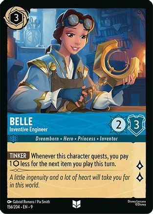 Belle - Inventive Engineer (9-156)