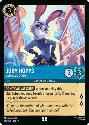Judy Hopps - Optimistic Officer (9-157)