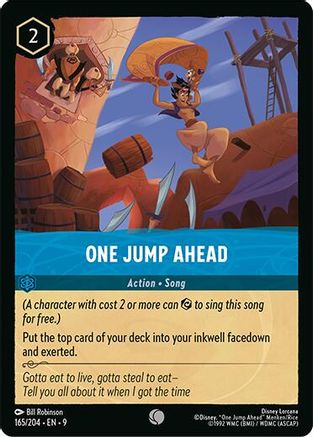 One Jump Ahead (9-165)