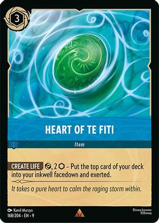Heart of Te Fiti (9-168) (Cold Foil)
