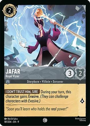 Jafar - Royal Vizier (9-181) (Cold Foil)
