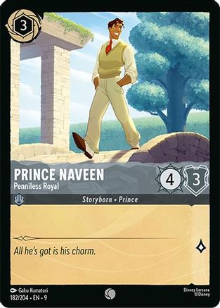 Prince Naveen - Penniless Royal (9-182)