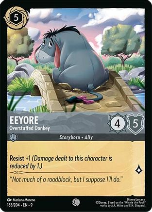 Eeyore - Overstuffed Donkey (9-183)