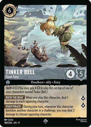 Tinker Bell - Giant Fairy (9-188)