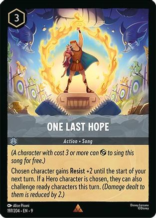 One Last Hope (9-197)
