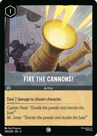 Fire the Cannons! (9-200) (Cold Foil)