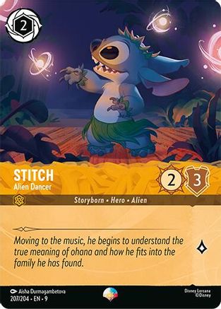 Stitch - Alien Dancer (Epic) (9-207) (Holofoil)