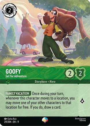 Goofy - Set for Adventure (Epic) (9-211) (Holofoil)