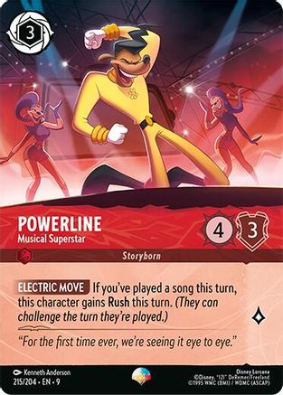 Powerline - Musical Superstar (Epic) (9-215) (Holofoil)