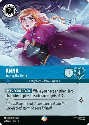 Anna - Braving the Storm (Epic) (9-218) (Holofoil)
