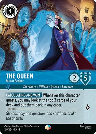 The Queen - Mirror Seeker (Epic) (9-219) (Holofoil)
