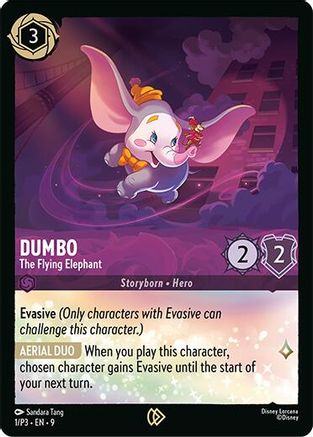Dumbo - The Flying Elephant (DLPC-001) (Cold Foil)
