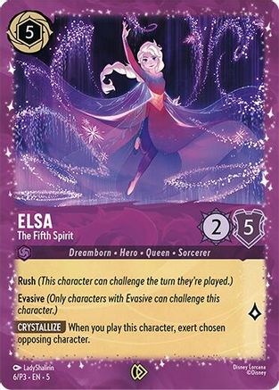 Elsa - The Fifth Spirit (DLPC-006) (Holofoil)