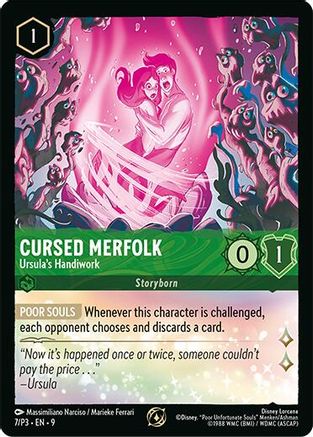 Cursed Merfolk - Ursula's Handiwork (DLPC-007) (Cold Foil)