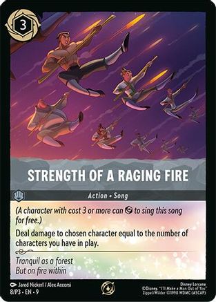 Strength of a Raging Fire (DLPC-008) (Cold Foil)